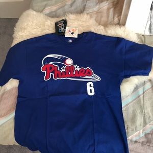 Official Phillies T shirt #6 Howard